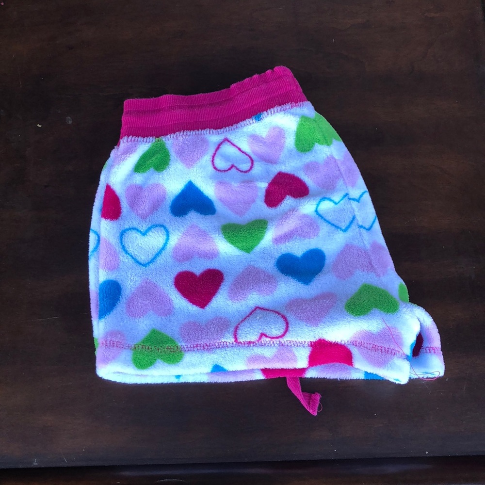 Fuzzy pajama pants